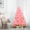 Costway 6Ft Hinged Artificial Christmas Tree Full Fir Tree New PVC W/ Metal Stand Pink 2 Costway 6Ft Hinged Artificial Christmas Tree Full Fir Tree New PVC W/ Metal Stand Pink -Northlight Decor Sale GUEST 416f5655 1032 4dda a715 3944ba8dce71