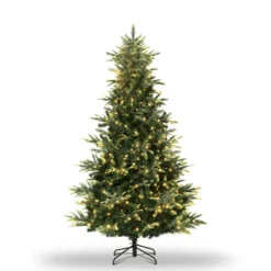 Pre-lit Artificial Christmas Tree W/Incandescent Warm White Lights,Snow Flocked Full Prelighted Xmas Tree Automatic Branch Tips,Foldable Stand -Northlight Decor Sale GUEST 45956916 35a2 47d2 b409 eaccf2b9969c
