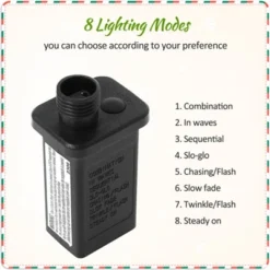 4.5ft Pre-Lit Artificial Spruce Christmas Tree With 85 Warm White LEDs & 8 Mode Timer-Xmas Tree With Sleigh Base For Entries/Entryway -Northlight Decor Sale GUEST 460ce4dd 541c 482a 83f1 307cfcb1d201