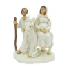 Transpac Medium Resin Pregnant Mary On Donkey Nativity Scene Figurine Multicolor Tabletop Christmas Decoration