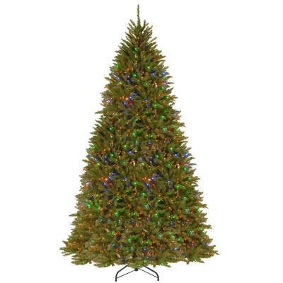 10' Prelit PowerConnect Dunhill Fir Artificial Christmas Tree Dual Color Lights - National Tree Company 3 10' Prelit PowerConnect Dunhill Fir Artificial Christmas Tree Dual Color Lights - National Tree Company