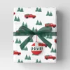40" 125 Sq Ft Christmas Roll Wrap Trucks And Trees On White - Wondershop™ -Northlight Decor Sale GUEST 4c46ab1a 29c6 421b 8d2a 74fd44b80780