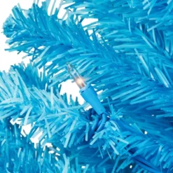 Northlight Pre-Lit Medium Artificial Pine Christmas Tree - 4' - Sky Blue - Clear Lights -Northlight Decor Sale GUEST 505f1c20 a87a 4cf3 9562 f98aae92dea1