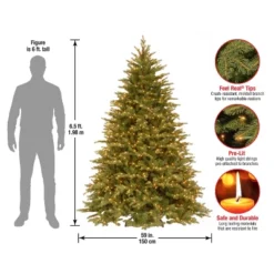 Prelit Feel Real Nordic Spruce Artificial Christmas Tree Clear Lights - National Tree Company -Northlight Decor Sale GUEST 52cfd737 e698 466d 9eb0 3e20c0678b16