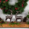 Northlight Standing Deer Christmas Decorations - 14" - Brown - Set Of 2 -Northlight Decor Sale GUEST 547313c1 2474 4db5 8fa2 fe64a04bb67b
