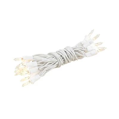 Novelty Lights 20 Light Christmas Craft Mini Light Set, Non-Connectable, White Wire, 8' Long 8 Novelty Lights 20 Light Christmas Craft Mini Light Set, Non-Connectable, White Wire, 8' Long - Image 6