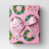 30” 20 Sq Ft Christmas Roll Wrap Happy Holidays And Wreaths On Pink - Wondershop™ -Northlight Decor Sale GUEST 573f165c 14c6 400a b00b dc9a89dd4942