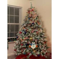Northlight Medium Flocked Angel Pine Artificial Christmas Tree - 6' - Unlit -Northlight Decor Sale GUEST 5b1b7aa7 a8f0 42ba b3e0 939a326ac2f5