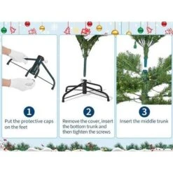 Acekool Prelit Green North Valley Spruce Tree, Artificial Pine With Stand, Two Lighting Effects, Indoor Holiday Decoration -Northlight Decor Sale GUEST 5c37e619 14b2 4c60 80d6 715be4ec5a88