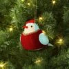 Christmas Featherly Friends Ornament Red Bow - Wondershop™ -Northlight Decor Sale GUEST 60871d5f 7397 4c0e 9431 88370621131d