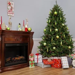 7.5' Prelit Natural Fraser Fir Artificial Christmas Tree Multicolor Lights - National Tree Company -Northlight Decor Sale GUEST 636adc7e fc8c 4663 9dfe 3baabd95c616