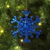 5" Christmas Blue Plastic Snowflake Ornament - Wondershop™ -Northlight Decor Sale GUEST 6455bb8d b596 4069 96e8 5479d23e0ec9