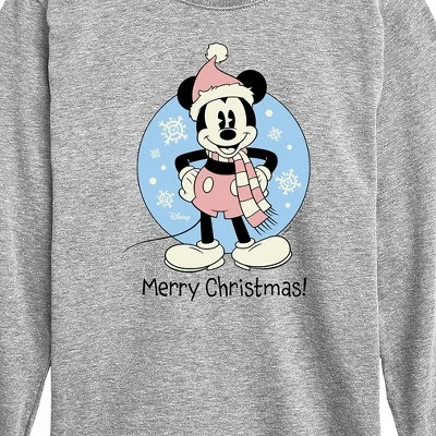Boys' - Disney - Mickey Merry Christmas Long Sleeve Graphic T-Shirt 3 Boys' - Disney - Mickey Merry Christmas Long Sleeve Graphic T-Shirt