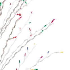 Northlight 4' Prelit Artificial Christmas Tree White Lighted Cascade Twig Outdoor Decoration - Multi-Color Lights -Northlight Decor Sale GUEST 662325c0 5a56 4dcb b048 29de68550008