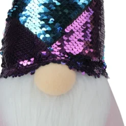 Northlight Gnome With Flip Sequin Hat Christmas Decoration - 17.5" - Purple And Blue -Northlight Decor Sale GUEST 66292383 4007 4fc0 ae8a d7bc7783eca7
