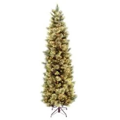 Prelit Slim Carolina Pine Artificial Christmas Tree Clear Lights - National Tree Company -Northlight Decor Sale GUEST 668b7c46 b14b 4186 9cad 6de0ba081948