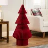 Northlight Accordion Honeycomb Foldable Paper Christmas Tree - 3' - Red -Northlight Decor Sale GUEST 68a199bb f6bd 465a aeb1 6a1a8304cbc8