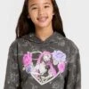 Girls' Disney The Nightmare Before Christmas Sally Hooded Fleece Sweatshirt - Charcoal Gray -Northlight Decor Sale GUEST 68d7262e 12f7 44af 9b5c 0b68fc21c82b