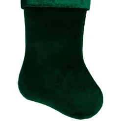Northlight Traditional Velvet Hanging Christmas Stocking - 19" - Green -Northlight Decor Sale GUEST 6eb29dee 5033 483a a64a 0aaf7395de34