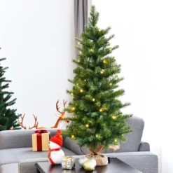 Costway 3Ft Pre-Lit Spruce Tabletop Christmas Tree Lights Timer -Northlight Decor Sale GUEST 6f035954 6164 43f8 a2d9 96b9a3ea7528