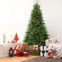 Costway 7 FT Pre-Lit Christmas Tree 3-Minute Quick Shape With Quick Power Connector Timer -Northlight Decor Sale GUEST 6f9dfc3b 9450 4126 b548 6e39409a11e0