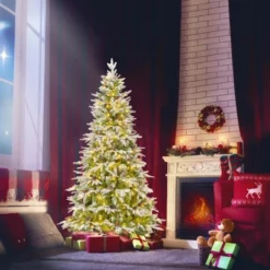 Costway 6/7.5/9 FT Artificial Christmas Tree Hinged Xmas Tree With 765/1135/1871 Branch Tips 280/470/690 Lights -Northlight Decor Sale GUEST 7325b0ef 229b 4a3c b58f 3d0dba91781c