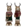 Transpac Large Foam Sisal Festive Reindeer Set Of 2 Christmas Home Decorations For Holiday Cheer -Northlight Decor Sale GUEST 74fa2da9 0a1f 475d 8a22 5da77c738080