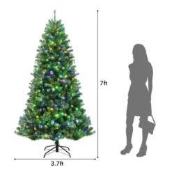 Costway 7ft Pre-lit Hinged Christmas Tree W/ Remote Control & 9 Lighting Modes 13 Costway 7ft Pre-lit Hinged Christmas Tree W/ Remote Control & 9 Lighting Modes -Northlight Decor Sale GUEST 75a776b9 2021 456d a72c 18ba7422cc2f