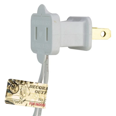 Northlight 2' X 8' Pure White LED Wide Angle Net Style Column Wrap Christmas Lights, White Wire 6 Northlight 2' X 8' Pure White LED Wide Angle Net Style Column Wrap Christmas Lights, White Wire - Image 4