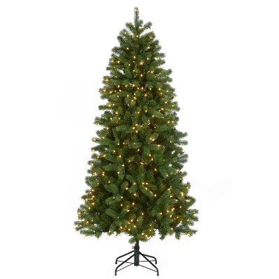 Prelit Slim Feel Real Downswept Douglas Fir Artificial Christmas Tree Clear Lights - National Tree Company 8 Prelit Slim Feel Real Downswept Douglas Fir Artificial Christmas Tree Clear Lights - National Tree Company - Image 6