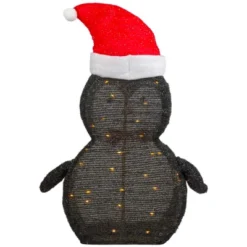 Northlight 28" LED Lighted Tinsel Penguin In Santa Hat Outdoor Christmas Decoration 12 Northlight 28" LED Lighted Tinsel Penguin In Santa Hat Outdoor Christmas Decoration -Northlight Decor Sale GUEST 799e702c 3416 4008 962f e966880982ac