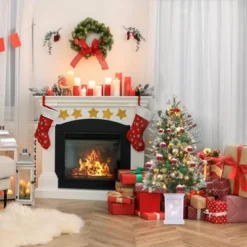 3ft Small Christmas Tree Pre-Lit Artificial Christmas Tree With 78 Led Lights, Snow Flocked Xmas Tree W/Base, Timer Function, Battery Operated -Northlight Decor Sale GUEST 7c163954 b136 4378 aae7 f2eaa43a3d2a