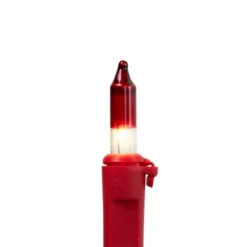 Northlight Mini Christmas Light Set- Clear With Red Tips - 10' Red Wire - 50ct -Northlight Decor Sale GUEST 7fe7bd1c 15f4 40af a115 30be28480024