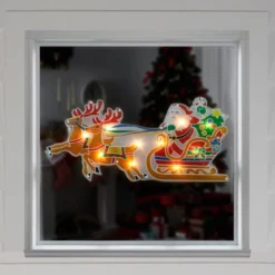 Northlight 23" Lighted Santa And Reindeer Christmas Window Silhouette 9 Northlight 23" Lighted Santa And Reindeer Christmas Window Silhouette -Northlight Decor Sale GUEST 80d9c990 484d 4f00 b1f6 bc320a4c6060