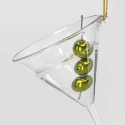 4" Christmas Glass Cocktail Ornament - Wondershop™ -Northlight Decor Sale GUEST 877bf7d6 74e5 4051 be3c 8394ee8f46ee