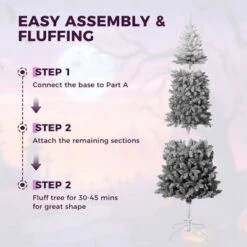 4.5/6/7.5/9 FT Artificial Christmas Tree, Christmas Tree With Decoration, Metal Base Easy Assembly For Home, Office, Party, Holiday Decor 29 4.5/6/7.5/9 FT Artificial Christmas Tree, Christmas Tree With Decoration, Metal Base Easy Assembly For Home, Office, Party, Holiday Decor -Northlight Decor Sale GUEST 896ffc52 f3c0 44a2 9be0 e1eb688806a5