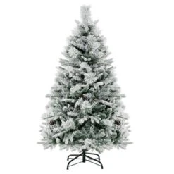 Costway 4.5 FT/6FT/7ft Pre-Lit Snow Flocked Christmas Tree Hinged Xmas Tree With8 Modes 160/240/320 Lights 22 Costway 4.5 FT/6FT/7ft Pre-Lit Snow Flocked Christmas Tree Hinged Xmas Tree With8 Modes 160/240/320 Lights -Northlight Decor Sale GUEST 8afa2084 7e6b 4e15 9b78 78997bde4e17