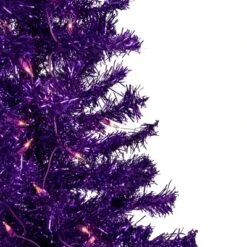 Northlight 6' Pre-Lit Purple Artificial Tinsel Christmas Tree, Clear Lights -Northlight Decor Sale GUEST 8c2373e1 e5a5 42ff a21a f499365fb875