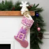 Northlight 20" Pink And Purple Glitter Princess Christmas Stocking -Northlight Decor Sale GUEST 8d037782 0986 4ace 93b3 5b74ef9b680f