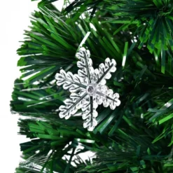 Costway 4FT Pre-Lit Fiber Optic Christmas Tree Multicolor Lights -Northlight Decor Sale GUEST 8d6b9058 f171 4839 96d3 f985853ad26c