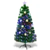 Costway 4FT Pre-Lit Fiber Optic Christmas Tree Multicolor Lights -Northlight Decor Sale GUEST 8e6ab700 21da 4743 a74e 7503cd026374