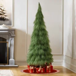 LuxenHome 6Ft Holiday Artificial Pampas Grass Tree In Green -Northlight Decor Sale GUEST 90024782 c1e5 4a68 9f9d 7736b652bf66