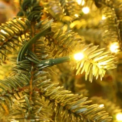 LuxenHome 5.5Ft Pre-Lit Artificial Fir Christmas Tree, Realistic Green Branches & Decorative Planter -Northlight Decor Sale GUEST 9068596e 35ef 45d9 b3f9 9c57a453e48a