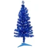 Northlight Pre-Lit Artificial Tinsel Christmas Tree - 3' - Blue - Clear Lights -Northlight Decor Sale GUEST 9101dda7 a6b1 4fba 8d2a d4e8600fbedd