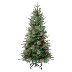 National Tree Company First Traditions Unlit Virginia Pine Artificial Christmas Tree With Berries & Pinecones -Northlight Decor Sale GUEST 9210fe88 b57b 479d b9e4 8fbc34029693