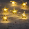 Northlight Battery Operated Star Christmas Light Set - Warm White LED - 6.5' Silver Wire - 20ct -Northlight Decor Sale GUEST 923381e3 a871 4ab3 ba3e 9bb3123126c2