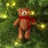 Christmas Fabric Bear Ornament - Wondershop™ -Northlight Decor Sale GUEST 93c6362f 3745 4cfd b00b 34044341fb25