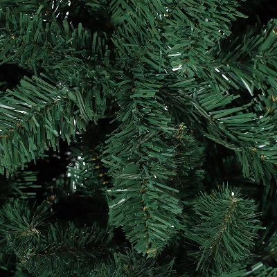 6/7.5/9/12ft Pencil Artificial Christmas Tree With LED Lights, Mixed PVC Flocked, Slim Prelit Tree, Easy Assembly, Indoor Outdoor Holiday Decoration 7 6/7.5/9/12ft Pencil Artificial Christmas Tree With LED Lights, Mixed PVC Flocked, Slim Prelit Tree, Easy Assembly, Indoor Outdoor Holiday Decoration - Image 5