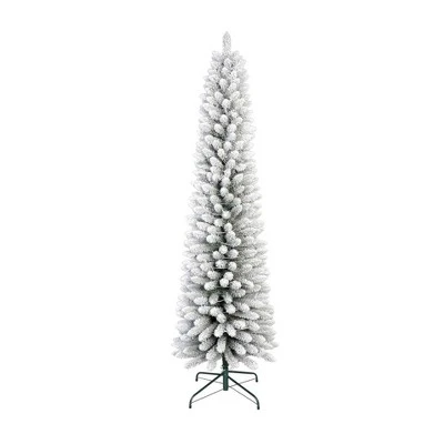 4.5/6/7.5/9/12FT Pre-Lit Artificial Christmas Tree With LEDs, PVC Branch Tips & Metal Stand - Easy Assembly Xmas Tree For Home Office Decor 14 4.5/6/7.5/9/12FT Pre-Lit Artificial Christmas Tree With LEDs, PVC Branch Tips & Metal Stand - Easy Assembly Xmas Tree For Home Office Decor - Image 12