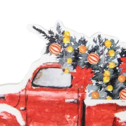 Northlight Pickup Truck Merry Christmas Wooden Decoration - 9" -Northlight Decor Sale GUEST 97bb957b a9ed 45d4 8a15 92226b6e5ddd